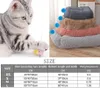 kennels pens Square Dog Cat Bed with Side Cover Medium Large Sofa Plush Kennel Winter Warm Puppy Mat Nest Soft House Non-slip Basket Cushion 230314