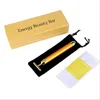 Energy Beauty Bar 24K Gold Pulse Fasting Face Massager Ansikt Roller Massage Ansikts kroppsavkoppling med lådor