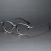 2024 10% di sconto sul designer di lusso Nuovi occhiali da sole da uomo e donna dal 20% di sconto sugli occhiali di Guo Fucheng Dita142 Big Face Box Film Insider Business Lens Frame Pure Titanium Male Male