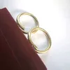 Designer ring sieraden minnaar luxe ringen voor vrouwelijke mannen roestvrij staal vergulde proces mode-accessoires vervagen nooit
