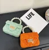 Baby Jelly Bag 2023 Дети кроссбуди жемчужная сумочка мини -кошелек принцесса хорошая продажа