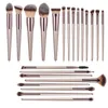 Outils de maquillage 22 pièces pinceaux Champagne or Premium synthétique correcteurs fond de teint poudre ombres à paupières 230314