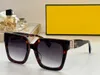F Letter Solglasögon Fund för män och kvinnor Designers Summer 1646 Stil Anti-ultraviolet Retro Eyewear Full Fram Random Box