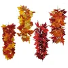 Fleurs décoratives 1 PC Vigne Artificielle Halloween Porte Décoration Automne Ambiance Festive Décor Faux Guirlande Plante De Noël