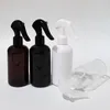 Vorratsflaschen 20 stücke 250 ml Leere Braun Schwarz Kunststoff Flasche Trigger Sprayer Wasserpumpen Verwendet Für Blumen Haushalt Make-Up Nebel Spray Pumpe