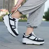 Sneakers Roller Buty Dzieci jesienne Dzieci moda swobodne sportowe gry prezentowe gry chłopcy 4 kółki Buty dziewcząt 230313