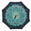 Европа творческий виниловая рука без автомобиля обратно зонтик с 8-костями Солнцезащитный оттенок зонтик обратный зонтик