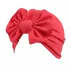 Hair Accessories 3# Children Baby Girls Boho Hat Beanie Scarf Turban Head Wrap Cap Suitable For 3-8 Years Old Girl Band