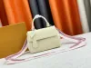 Luxury Designer Bag Women Tygväska axelväska Kvinna handväska totes crossbody väskor plånbok borttagbar axelband vågig läder magnetiska spänne ryggsäckar