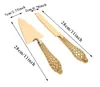 2pcs Cake Knife Dinner Knife and Shovel Pizza Bread Knife Wedding Supplies Cake Knife Triangle Bread Shovel Baking Tools