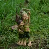 Decorative Objects Figurines Everyday Collection Year Fairy Figure Resin Home Decoration Garden Ornament Accessories Elves Desk Decor Birthday Gift 230314