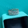 bague de créateur Bagues de femmes avec diamant mode Bagues larges Cadeau de mariage Amoureux Anniversaire beau cadeau