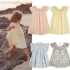 Girl's Dresses LM Brand 2023 New Summer Kids Dress for Girls Cute Embroidery High Quality Princess Dress Baby Child Fashion Clothes W0314