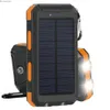 Tragbare Solar-Powerbank, 80000 mAh, externer Akku, Aufladung, Poverbank, externes Akku-Ladegerät, LED-Licht für alle Smartphones