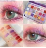 Outils de maquillage Colorrose Night Of Unicorn Eye Shadow Plate Shimmering Powder Shimmer Waterproof Glitter Pearly Niche Sequins 230314