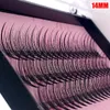 Herramientas de maquillaje 4 packslot Pro 57 Nudos Pestañas postizas individuales cónicas negras Extensión de maquillaje para pestañas Elija 8 mm 10 mm 12 mm 14 mm L1604 230314