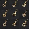 Rinhoo roestvrijstalen ster Zodiac Sign Necklace 12 Constellatie Hanger ketting Women ketting ketting mannen sieraden geschenken gc1967