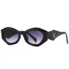 Polygoon Cat Eye Zonnebril Vrouwen Retro Kleurrijke Leopard Shades Mannen Vrouwen Zonnebril Mode Street Shadow Eyewear