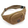 Canvas waist Bag casual Outdoor running waist bags Crossbody messenger Shoulder backpack Waistpacks Bumbag