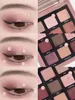 Makeup Tools 15 Färger Eye Shadow Plate Matte Luminous Eyeshadow Watertproof Sweattproof Shimmer Long Lasting Eyeshadow 230314