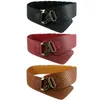 Belts Ladies Stretch PU Leather Cinch Wide Waist Hip Waistband Stylish Elastic Belt For Women Girls Gifts Fashion Dress AccessoriesBelts