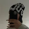 BeanieSkull czapki czapka z dzianiny mężczyźni kobiety akapit jakość czapka typu beanie Y2k ciepła moda sto Take Ins netto czerwony projekt Sense nisza czapka zimowa 230314