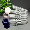 Smoking Pipes Color three layer partition glass pipe Glass bongs Oil Burner Glass Water Pipe Oil Rigs