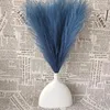 Dekorativa blommor Vase Filler Faux Plant Fluffy Stems Silktygplommor Artificiella falska växter Ornament för hemmakontor NIN668