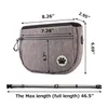 Hundträning lydnad behandla väska dubbel lager stor kapacitet stabilitet påse midja ryggsäck avtagbar för leveranser 230313