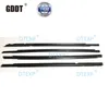 Lighting System Other Window Glass Rubber For Lancer Ex Sealing Gt Protect Inner And Outside Evo 10 X Chrome Black