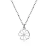 Pendant Necklaces Vintage Grace Star Flower Necklace For Women Simple Gold Silver Color Charm Female Choker Jewelry Lover Gifts