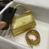 Designer handväska 10 färger kvinnor handväskor lady crossbody axel väskor handväska lyxiga tygväskor toppar kvalitet kohud äkta läder lång rem guld hårdvara påse