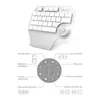 Programming Macro Custom Knob Keyboard RGB 28 Key Copy Paste Mini Button Photoshop Gaming Keypad Mechanical Voice Flat Keyboard