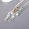 20cm Pyrex 파이프 탄수화물 수확 채널 오일 버너 꿀 수집가 흡연