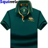 Męska koszulka męska koszula polo z krótkim rękawem T-shirt Summer Męski Lapel Labia Duże rozmiar T-shirt TOP TOP MĘKOWE OTRZYMANIE 230313