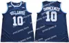 CUSTOM Basketball Jerseys NCAA Villanova Wildcats 1 Jalen Brunson 10 Donte DiVincenzo 25 Mikal Bridges Kyle Lowry Kris Jenkins Arcidiacono 3