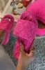 Platform Slippers Women's New Fall plus Size Embossed Solid Color Word Leisure Towel Slippers for Women