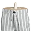 Pantaloni maschili pantaloni da uomo classici pantaloni casual stampato a strisce pantaloncini pantaloni da coto di moda maschi tendenze tendenze 230313