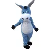 Adult Eeyore Donkey Mascot Costumes Cartoon Character Outfit Suit Xmas Outdoor Party Outfit Adult Size Promotional Advertising Clothings