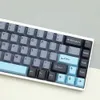 173 chaves/set gmk 80082 tampa de tecla Chery perfil Blue Keycaps para mx interruptores de teclado mecânico ABS ABS Tiro duplo