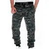 Mens Pants Joggers Camouflage Sweatpants Casual Sports Camo Full Length Fitness Striped Jogging Trousers Cargo 230314