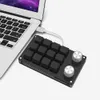 Tastiera macro 12 tasti 2 manopole Tastiera meccanica Hot Swap Tastiera personalizzata Tastiera con una sola mano Mini tastiera da gioco Mini tastiera