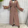 Roupas étnicas abertas abaya dubai peru