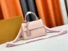 Luxury Designer Bag Women Tygväska axelväska Kvinna handväska totes crossbody väskor plånbok borttagbar axelband vågig läder magnetiska spänne ryggsäckar