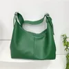 Evening Bags Women Vegan Pu Leather Simple Casaul Shoulder Bag For Female Summer Beige Black Green Daily Casual Crossbody