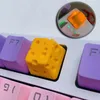 Новый сырный пирог Enter -Space Cealcaps OEM R4 Profile Resin Индивидуальная игра для Cherry MX Gateron Switch Механическая клавиатура