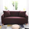 Housses de chaise 2023 Home Textiles Couleur unie Casual Simple Puff Sleeve Housse de canapé Élastique