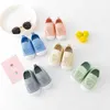 Chaussures plates printemps populaires nouveaux chaussures bébé maille tricot respirant gamins filles garçons 0-3t Slip-on Slip-on Casual Sneakers Toddler Préwalker P230314