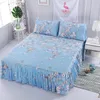 Кровать юбка 3pcs/Set Корейская кровать для кровати для кровати для кровати.