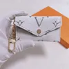 985 Luxury Designer KeyChain Fashion Womens Mini Plånbok Högkvalitativ äkta läder Mänmynt Purse Color Wallet Holder Holder Holder